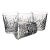 Late 20th Century Waterford Crystal Lismore Double Old Fashioned Glasses - Set of 4 For Sale