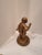 Originally this was a figural silver plate item. Now it has a distressed gold patina that looks amazing. This would look...