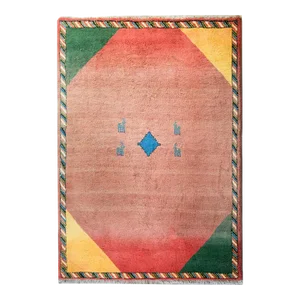 Vintage Persian Gabbeh Rug