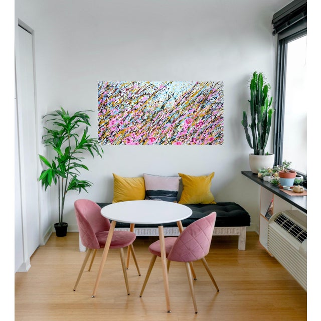 Expression With Pink.Modern Original Painting. For Sale - Image 10 of 11