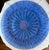 Mid Century Modern Monumental 17” Fused Glass “Peacock” Charger by Higgins Studio For Sale - Image 11 of 11