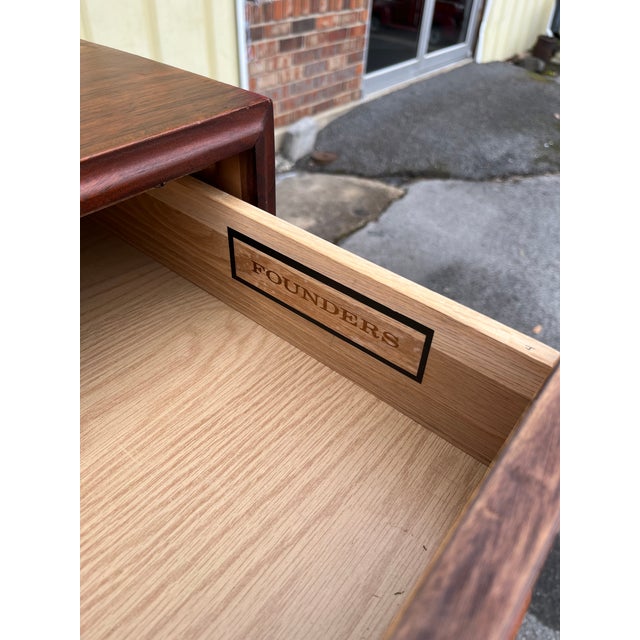 Mid 20th Century Founders Modern Walnut Chest of Drawers For Sale - Image 9 of 14