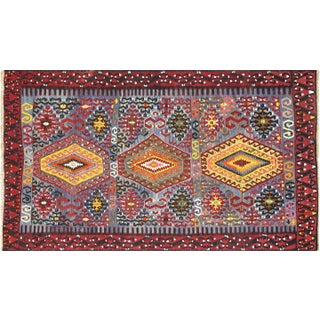 1950s Turkish Kilim For Sale