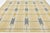 2020s Swedish Style Flat-Weave Wool Rug in Warm Gold, Soft Grey, and Ivory Geometric For Sale - Image 5 of 12
