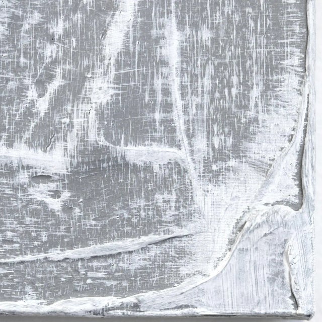 2020s "Forces of Nature 1" Original Impasto Textural Abstract Artwork by Len Klikunas For Sale - Image 5 of 11