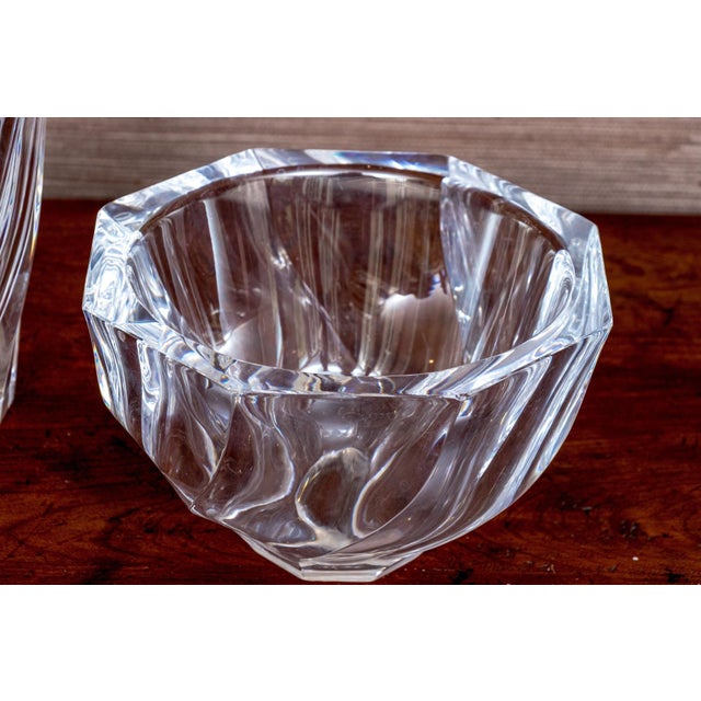 Late 20th Century Vintage Orrefors Residence Crystal Trio by Olle Alberius For Sale - Image 5 of 7
