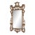 Vintage Italian Hand-Carved Giltwood Mirror by La Barge, Mid-20th Century For Sale