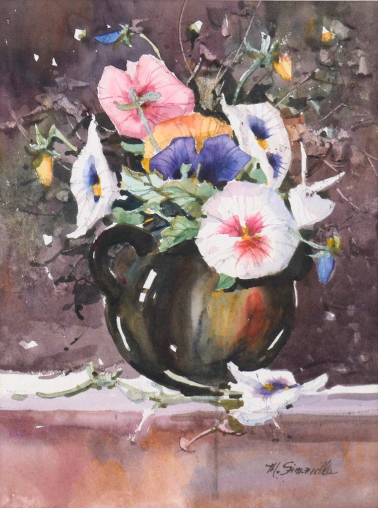 マリリン・シマンドル（Marilyn Simandle）『Pansy Time』 Pansies