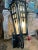1920s Pair of Authentic Salvaged Oversized Exterior Gothic Style Light From Historic Masonic Temple, 1920's For Sale - Image 5 of 10