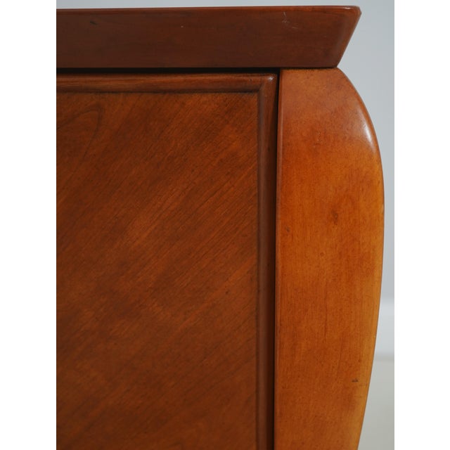 Pair of Hickory White Italian Style Console Nightstand Cabinets For Sale - Image 10 of 17