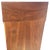 Stunning Solid Black Walnut Architecturally Significant Japanese Influenced Coffee Table For Sale - Image 10 of 12