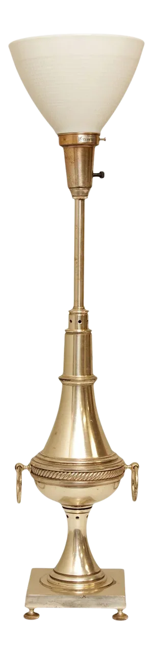 Stiffel Vintage Silvered Table Lamp