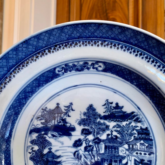 Chinese Antique Blue and White Export Porcelain Garniture- 3 Pieces For Sale - Image 17 of 17