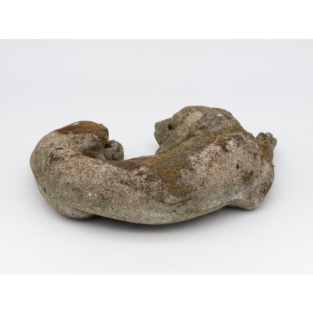 1960s Reconstituted Stone Dog Spaniel Garden Ornament, England 20th Century For Sale - Image 5 of 9