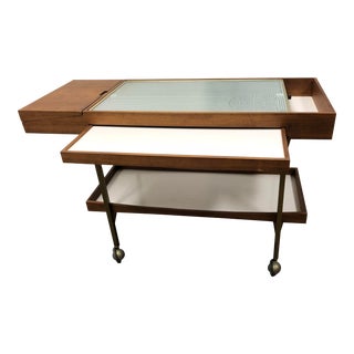 Vintage Salton Hotplate Serving Cart For Sale