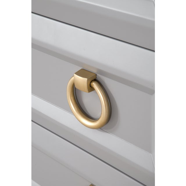 Azure Carrera 6-Drawer Double Dresser, Dove Gray For Sale In Los Angeles - Image 6 of 6