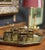 Vintage Culver LTD Black and Metallic Gold Lowball Glasses, Set of 5 For Sale - Image 9 of 9