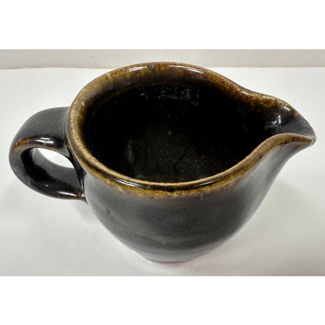 Original Studio Pottery Cup With Spout Vintage 1964 2.5"h - Atsuya Hamada (1932-1986, Japanese) Son of Shoji Hamada For Sale - Image 9 of 9