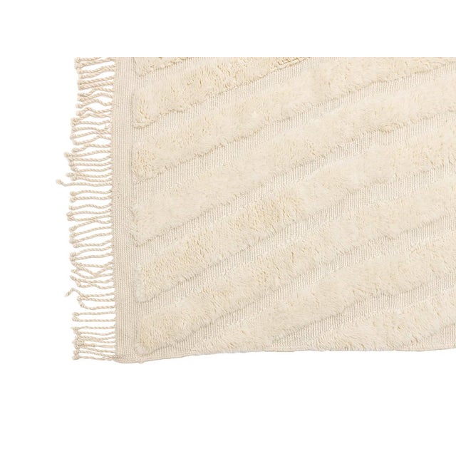 Hand-Knotted Wool Premium Rug by Azele Studio For Sale - Image 6 of 11