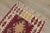 1970s Turkish Southwestern Style Geometric Red Oushak Kilim Rug For Sale - Image 9 of 10