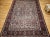7’ 9” x 11’ Vintage room size rug Persian Joshegan Kashan rug in an allover "weeping willow" pattern in a rare ivory color...
