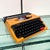 Yellow Deluxe 250TR Typewriter with Case from Brother, 1970s For Sale - Image 13 of 13