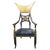 Original Egyptian throne chair used in the classic 1934 Claudette Colbert Film Cleopatra, from Paramount Studios. The...