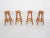 Wood Scandinavian Modern Pinewood Bar Stools, 1970s, Set of 4 For Sale - Image 7 of 13