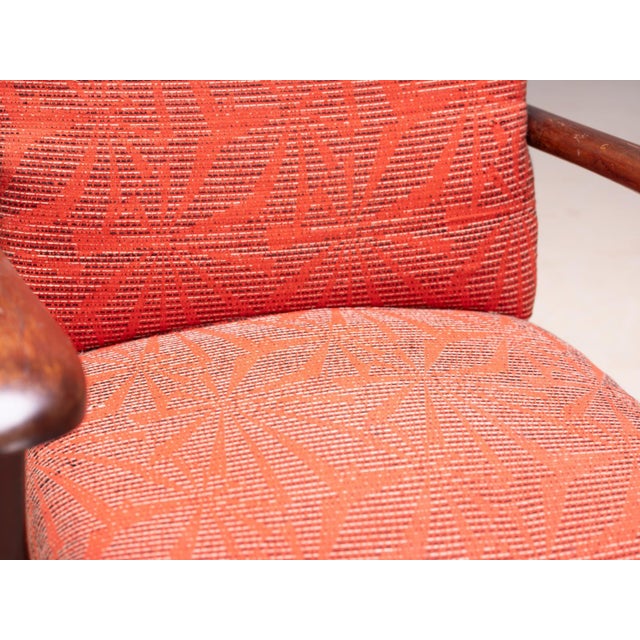 Brown Vintage Lounge Chairs, Czechoslovakia, 1950s, Set of 2 For Sale - Image 8 of 9