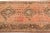 Vintage Distressed Medallion Peach Wool Runner For Sale In New York - Image 6 of 9