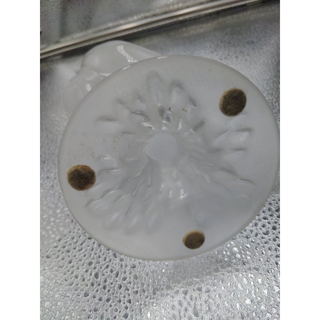 Lalique France Frost Crystal Daphnis Seagull For Sale - Image 10 of 11