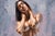 Gabrellia #3 S~Curve by Dave Seeley | Oil on Canvas on Board Nude Female Figure in S-Curve Pose For Sale - Image 4 of 5