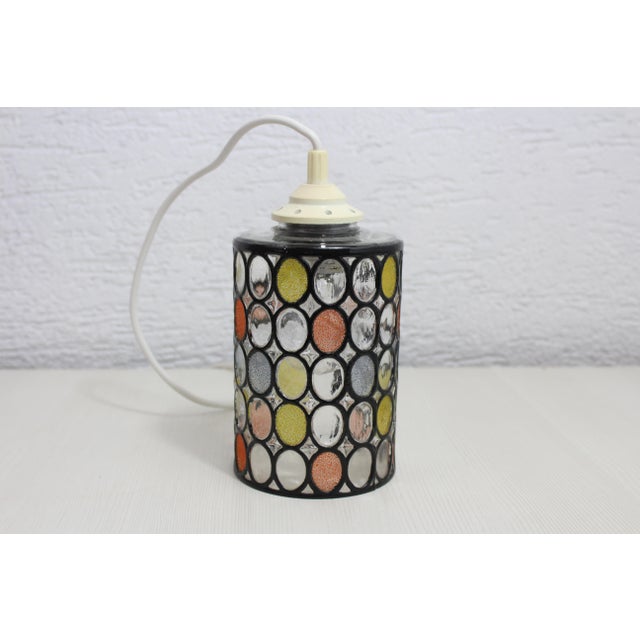Vintage Glass Pendant Light from Limburg, 1970s For Sale - Image 12 of 12