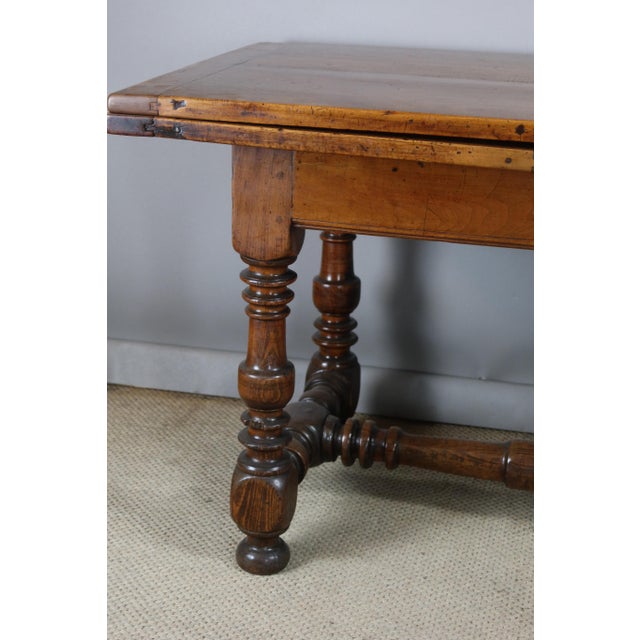 Louis XIII Style Table with Extensions For Sale - Image 12 of 15