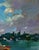 Oil Painting Old Wooden Pier Leading Into the Sea Yuriy Suprunchuk For Sale - Image 4 of 9