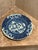 Mid-Century Modern Vintage Signed Blue & White Plate For Sale - Image 3 of 9