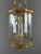 20th Century Gilt Bronze Lantern For Sale - Image 3 of 5