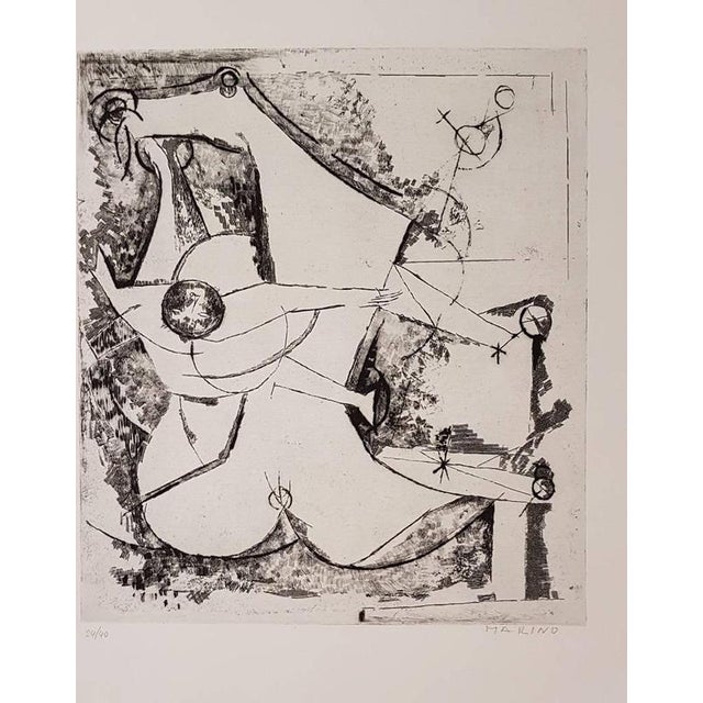 Marino Marini, Scomposizione, 1970, Etching For Sale