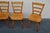 Wood Scandinavian Style Bistro Chairs in Beech Wood from Bombenstabil, 1950s, Set of 6 For Sale - Image 7 of 15