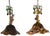 Signed Confetti Art Glass Shade Cherub Pendant Light For Sale - Image 11 of 17