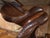 Brown Vintage English Jumping Saddle For Sale - Image 8 of 12