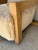 Wood Modern Cream Faux Sheepskin Occasional Chair For Sale - Image 7 of 7