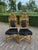 1900 Italian Rococo Gilded Beech Black Velvet Chairs – Set of 8pcs For Sale - Image 9 of 18
