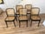 Thonet Black Bentwood Chairs With Pigskin by Thonet Josef Hoffmann For Sale - Image 4 of 14