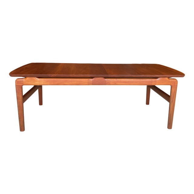 Teak Model 640 Coffee Table by Peter Hvidt & Orla Mølgaard-Nielsen for France & Søn For Sale