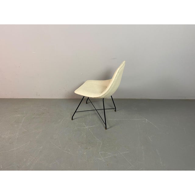 Saporiti Italia Vintage Aster Side Chair by Augusto Bozzi for Saporiti, Italy, 1950s For Sale - Image 4 of 12