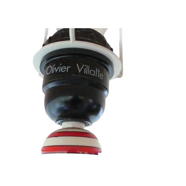 1980s Postmodern Table Lamp from Olivier Villatte, 1980s For Sale - Image 5 of 11
