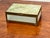 Early 20th Century Early 20th Century Antique Chinese Brass Bound Jade and Frosted Glass Dresser Box For Sale - Image 5 of 7