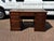 Edwardian Oak Twin Pedestal Desk. Strong & Solid. Splits into 3 pieces for easier transportation This is an old piece and...
