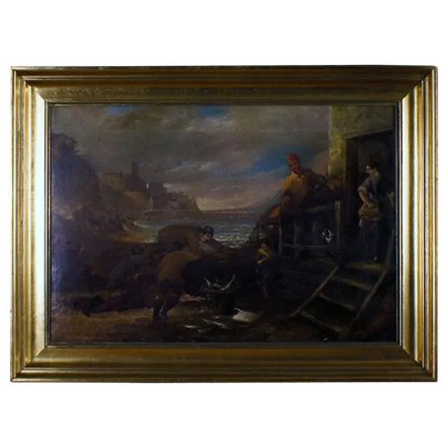 English Oil on Canvas, 1800s For Sale - Image 11 of 11
